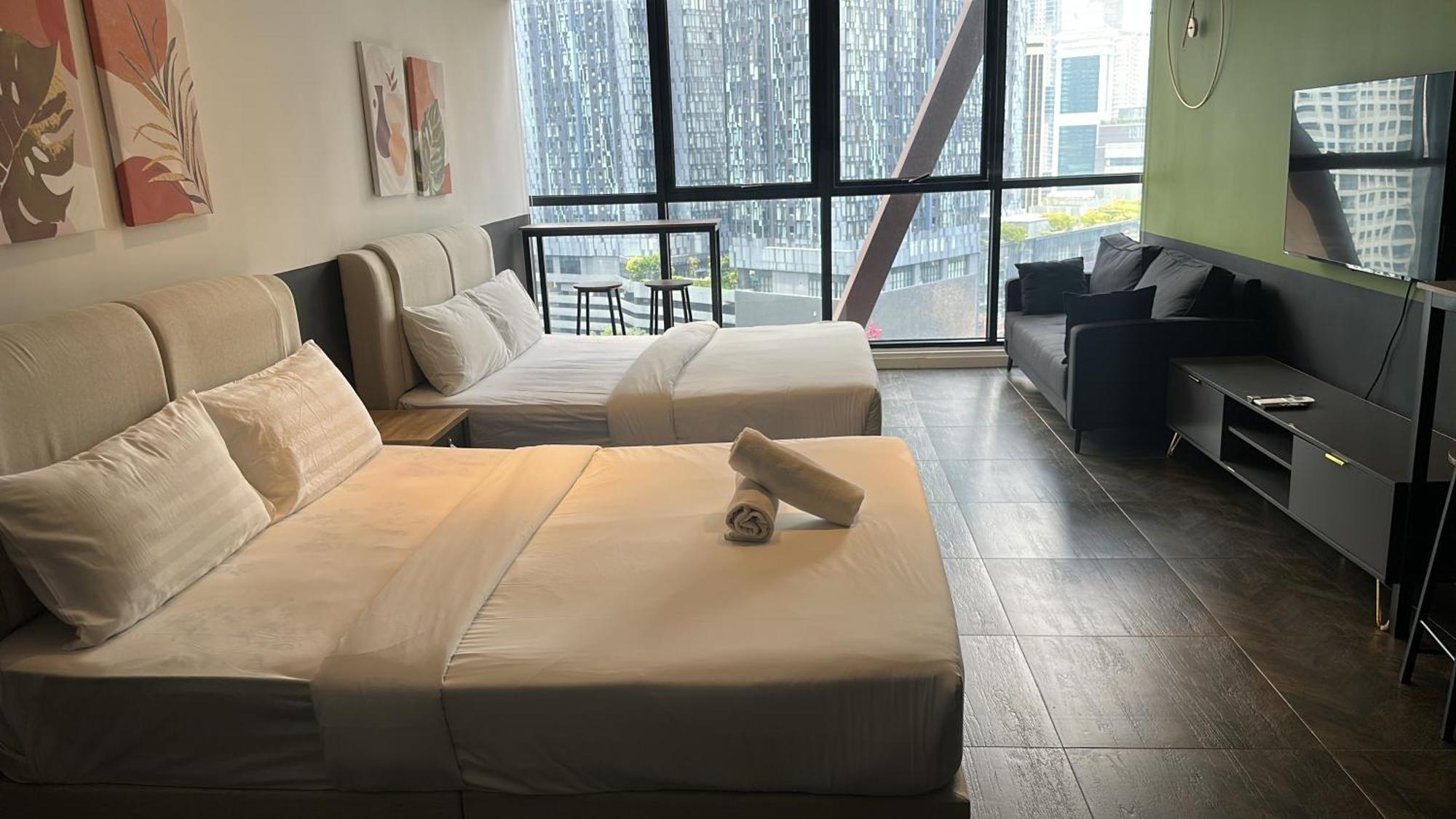 Scarletz Suites Twin Tower Klcc Kuala Lumpur By Okidoki Buitenkant foto